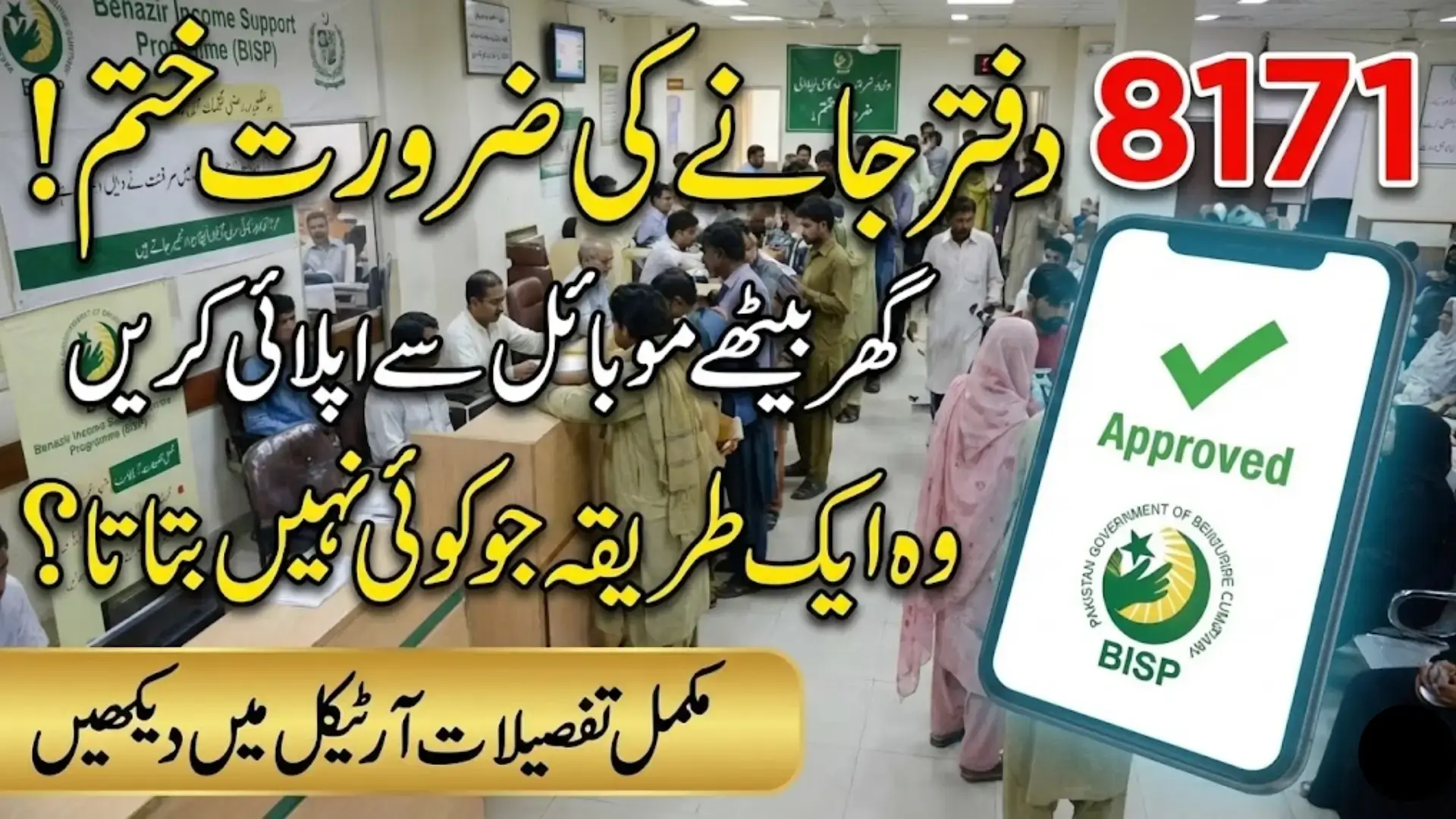 8171 Ehsass Program Check CNIC Online Via Web Portal Guide
