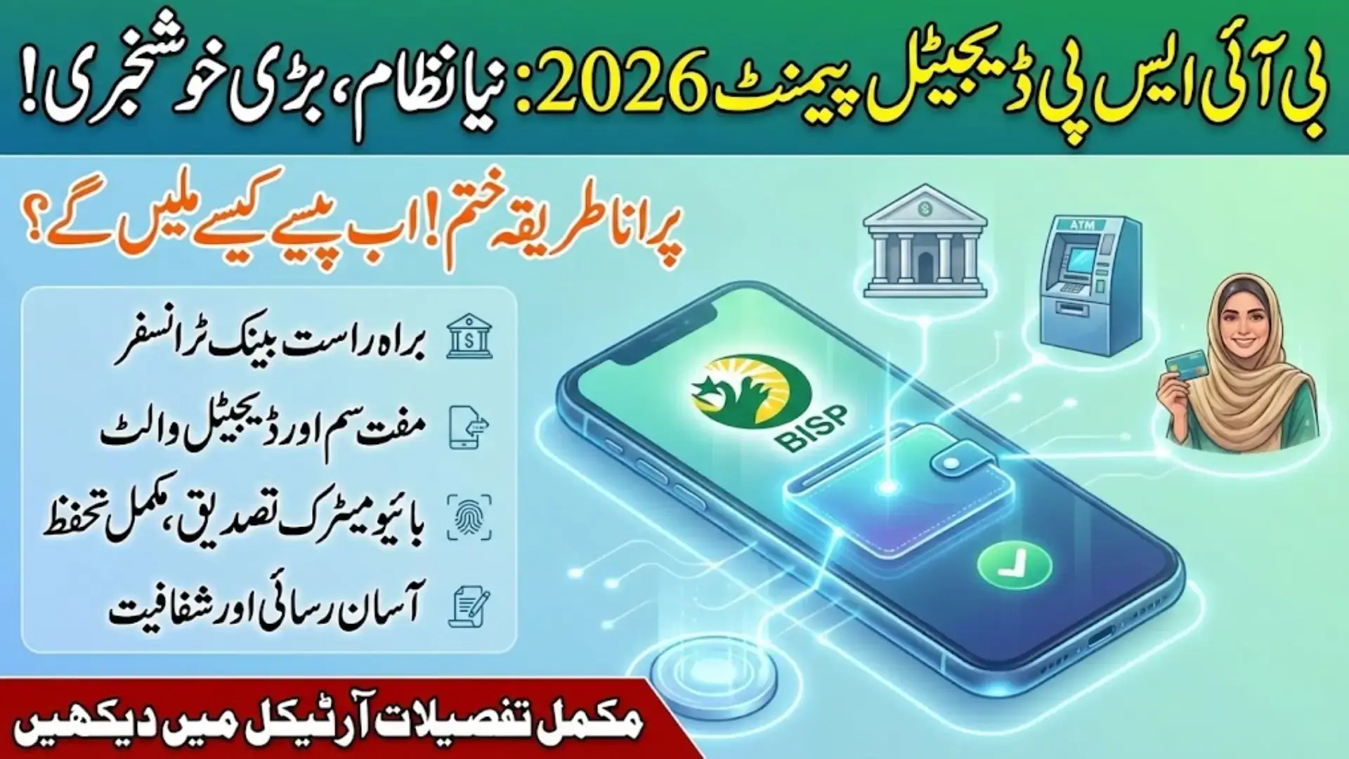 BISP Digital Payment 2026: New Banking System for Beneficiaries